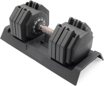 Dumbbell adjustable weight lifting fitness equipment with copying full rotating handle fitness exercise fitness equipment (Color: 55lb  Copper Handle)
