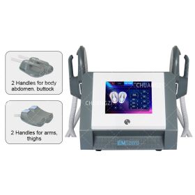 Portable EMSzero Neo 15 Tesla 6500W Hi-Emt EMS Portable Muscle Slimming And Weight Loss Engraving Body Sculpting Machine Salon (Color: 4 handles)